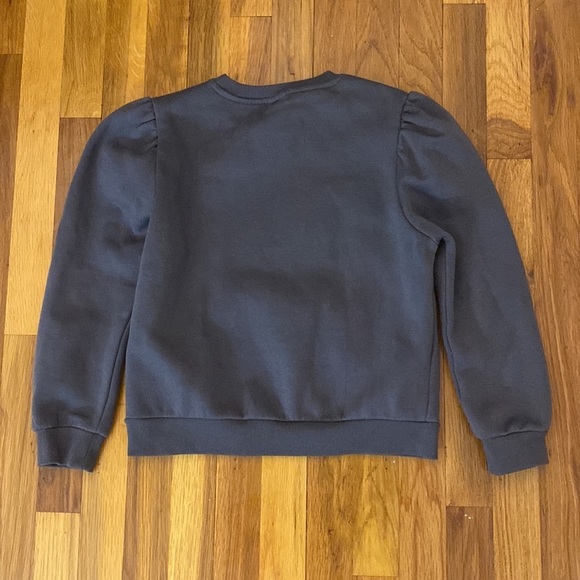 Zara Girls Gray Sweatshirt Size 11-12 - Picture 7 of 7